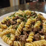 Easy Ground Beef Stroganoff