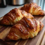 Homemade Chocolate Croissants