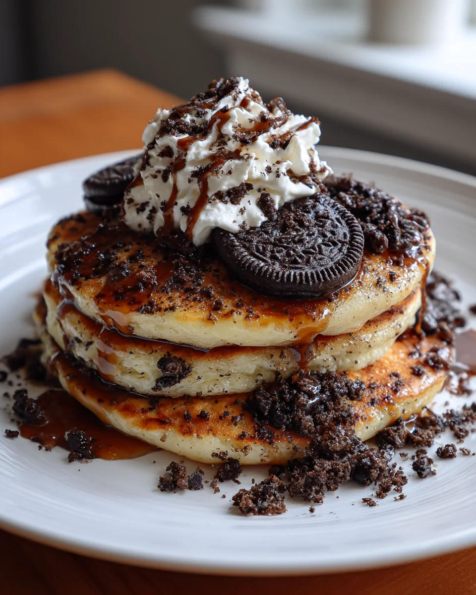 Oreo Pancakes Recipe