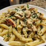 Rotisserie Chicken Pasta with Garlic, Herbs, & Olive Oil