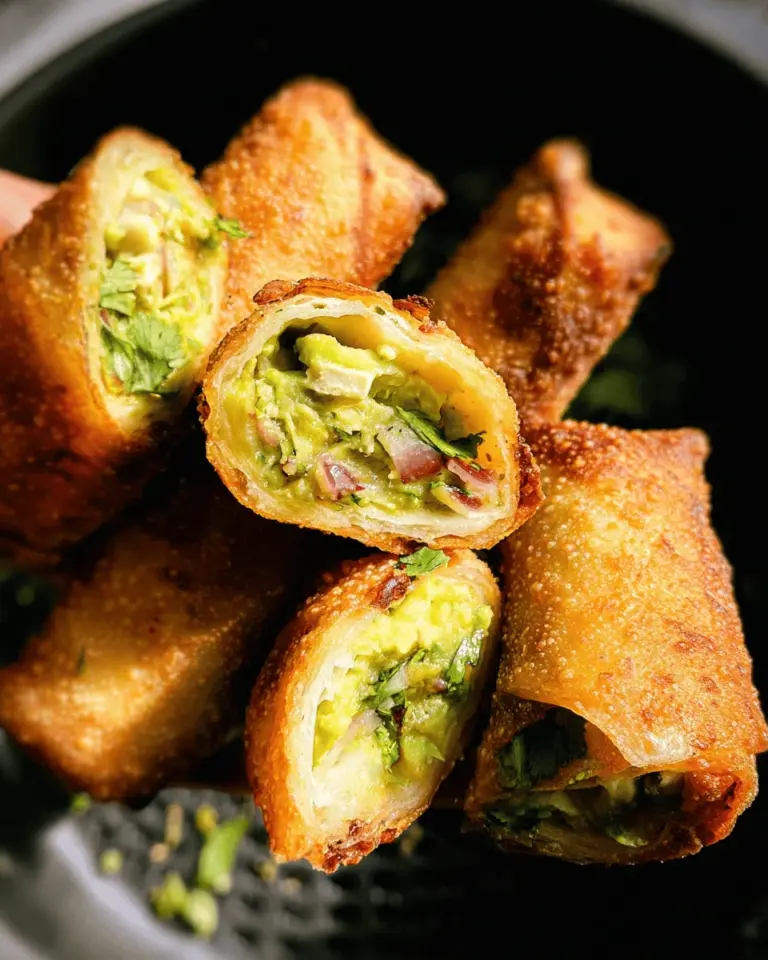 Air Fryer Avocado Egg Rolls