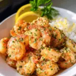 Air Fryer Hawaiian Garlic Shrimp
