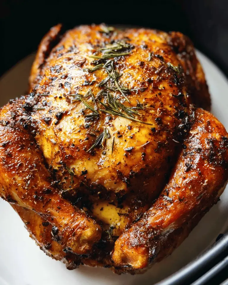 Air Fryer Whole Chicken