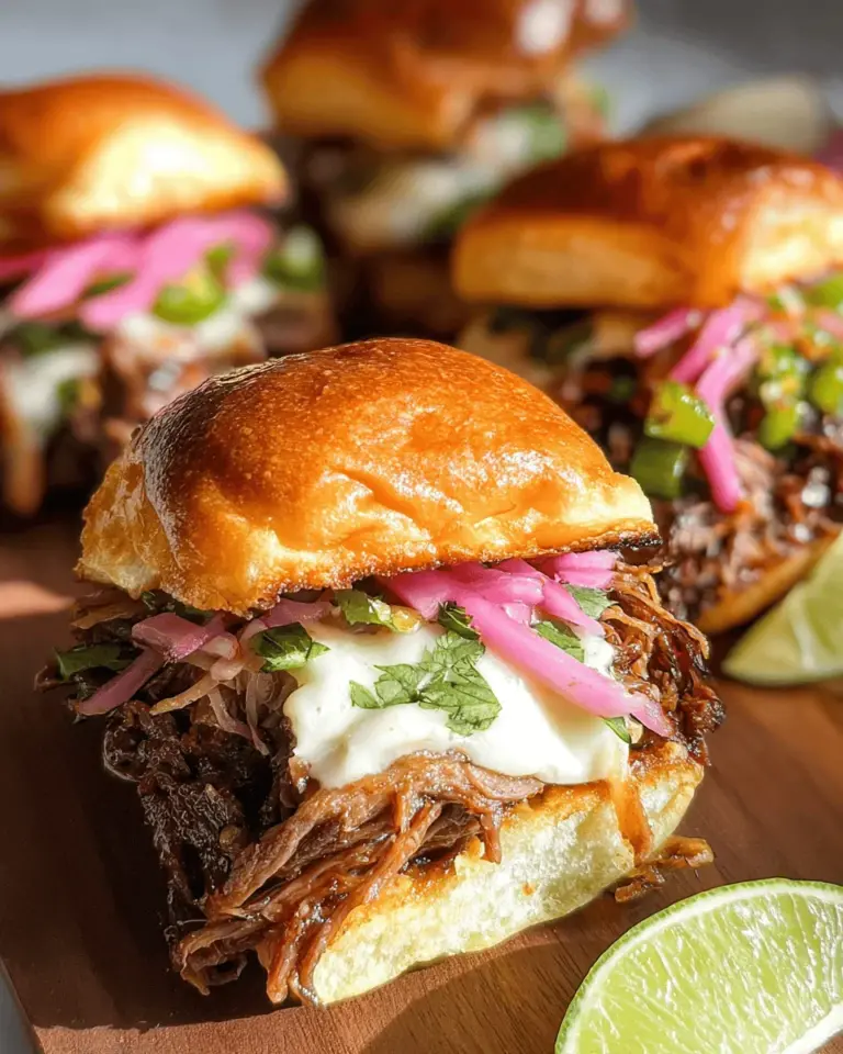 Beef Birria Sliders (Instant Pot, Slow Cooker, Dutch Oven)