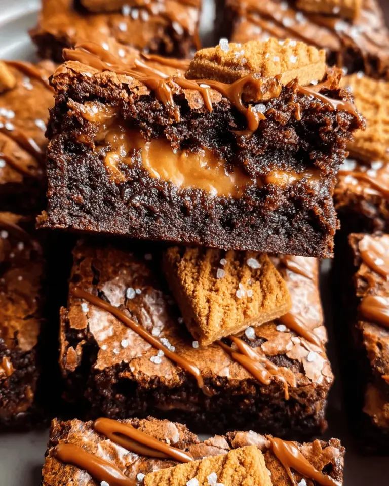 Biscoff Brownies