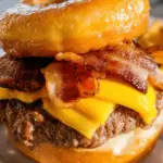 Buttery Glazed Donut Burger