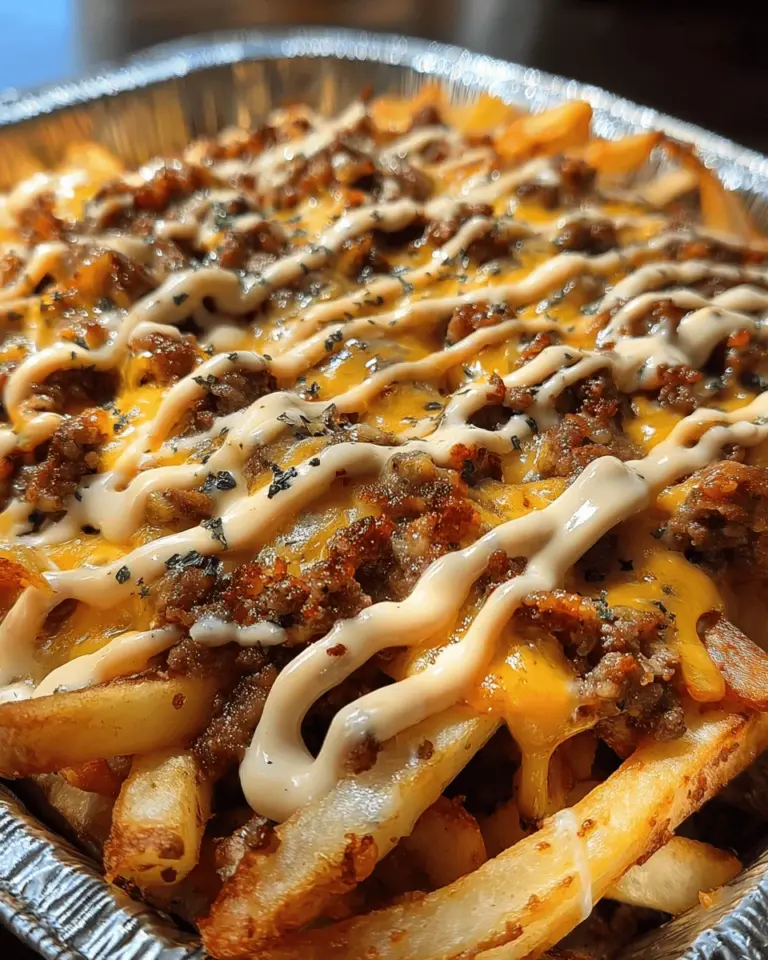 Cheeseburger French Fry Casserole