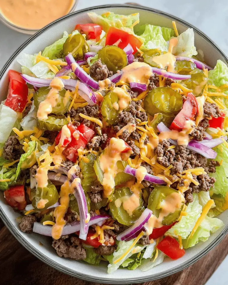 Cheeseburger Salad