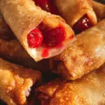 Cherry Cheesecake Egg Rolls