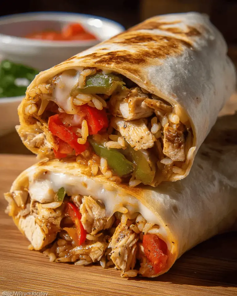 Chicken Fajitas Wrap