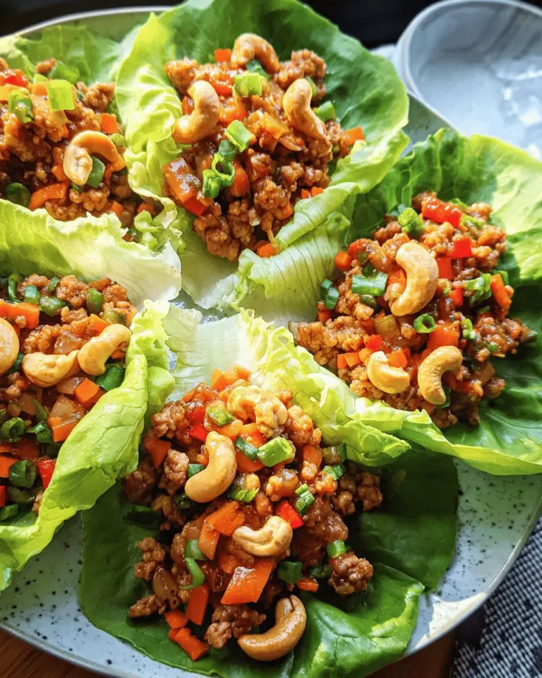 Chicken Lettuce Wraps