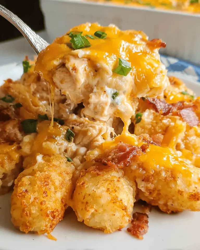 Chicken Tater Tot Casserole