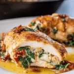 Chicken with Sundried Tomatoes and Spinach