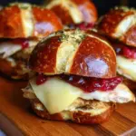 Cranberry Asiago Turkey Sliders