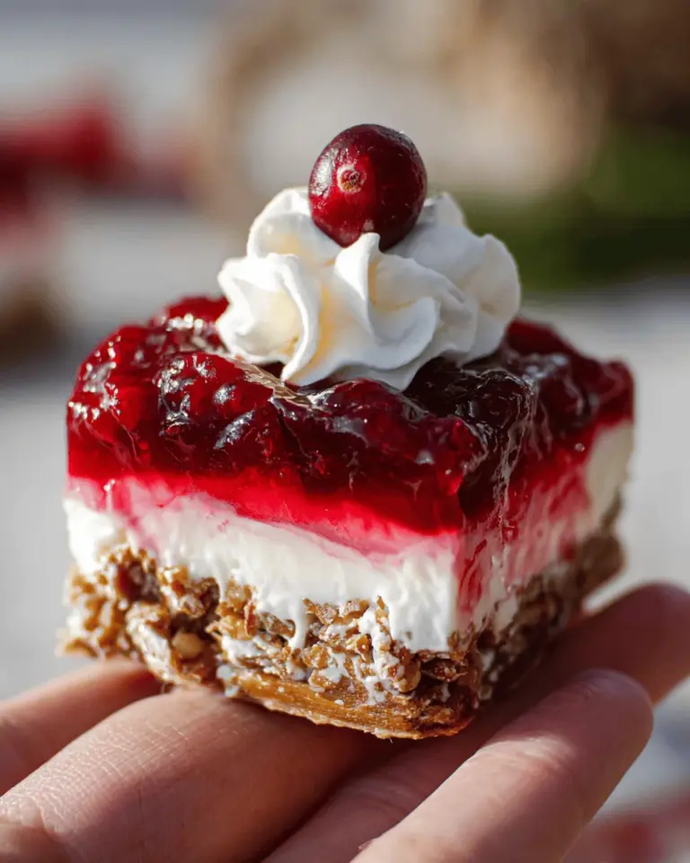 Cranberry Pretzel Salad