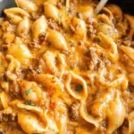 Creamy Beef and Shells