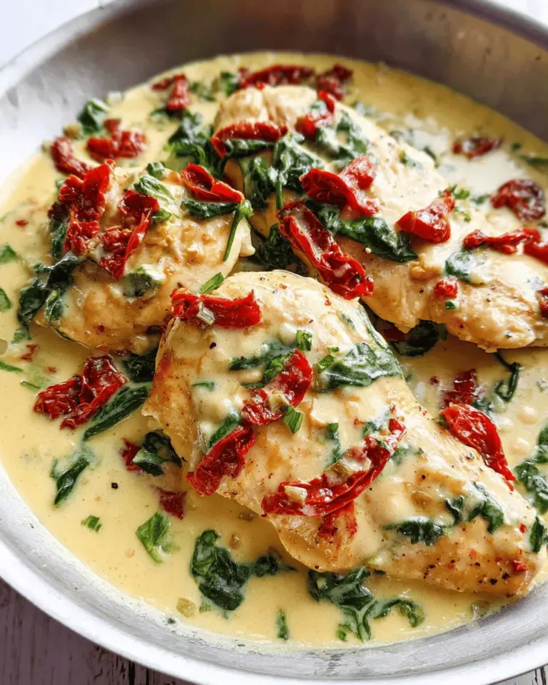 Creamy Tuscan Garlic Chicken