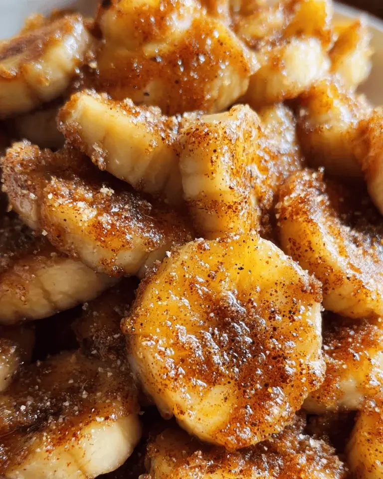 Crispy Cinnamon-Spiced Bananas