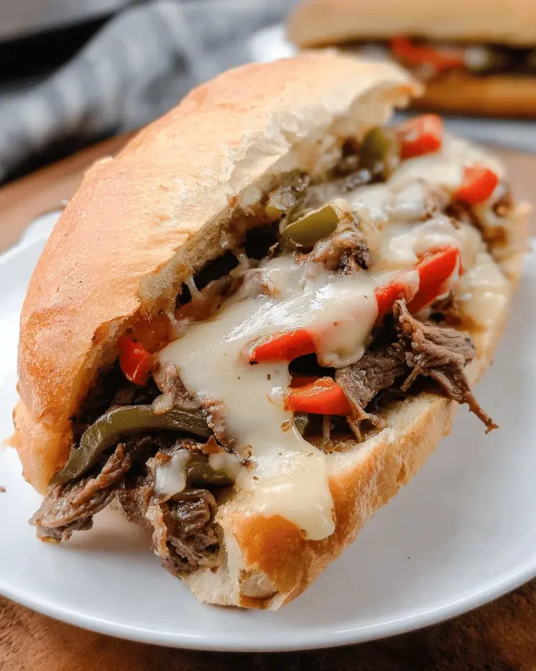 Crockpot Philly Cheesesteak