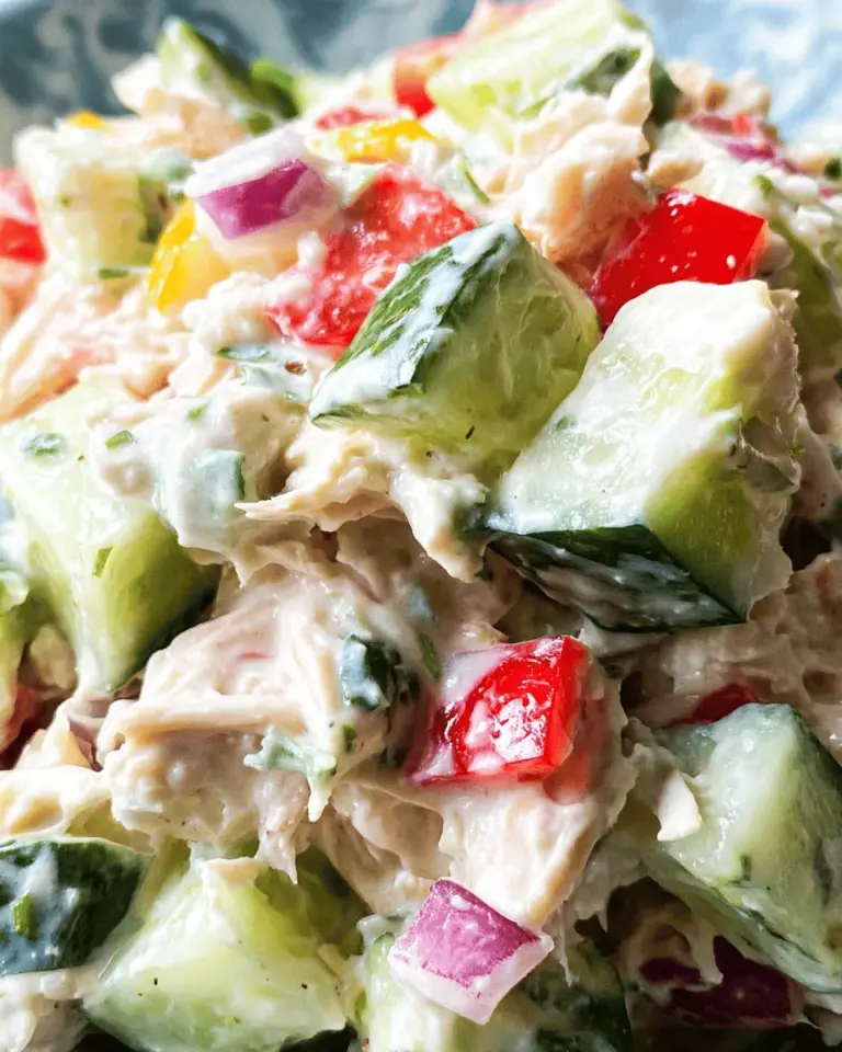 Cucumber Chicken Salad