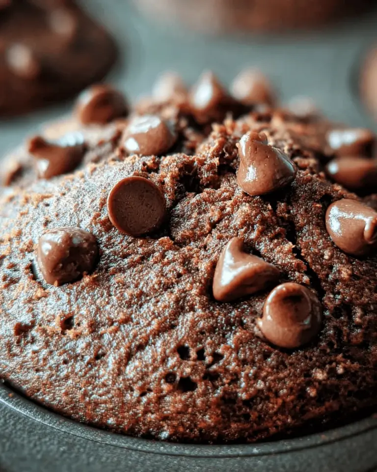Double Chocolate Muffins Recipe