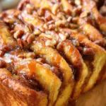 Easy Caramel Pumpkin Pull Apart Bread