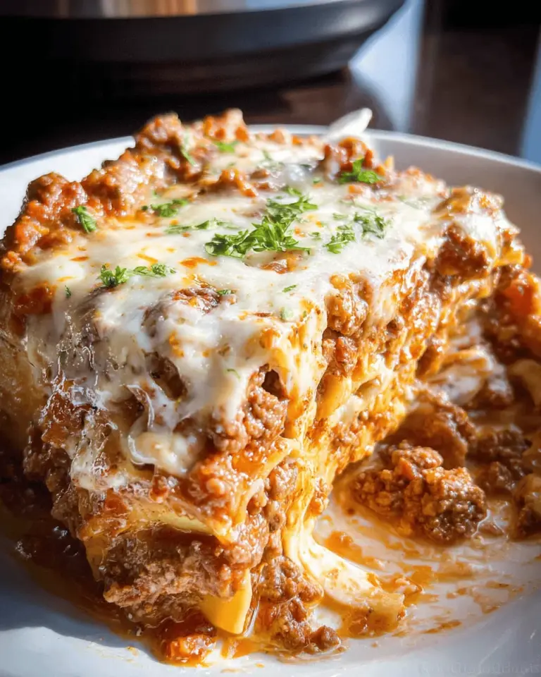 Easy Crockpot Lasagna Recipe