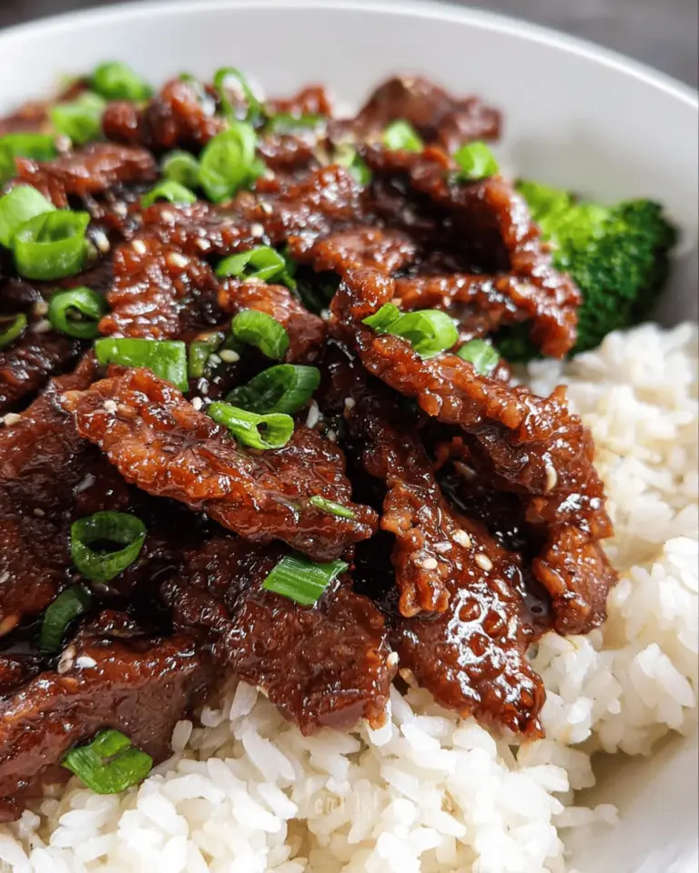 Easy Mongolian Beef