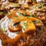 Easy Salisbury Steak Recipe with Mushroom Gravy