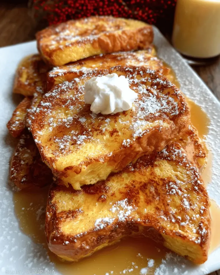 Eggnog French Toast Recipe