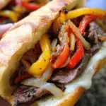 Fajita Philly Steak Sandwich