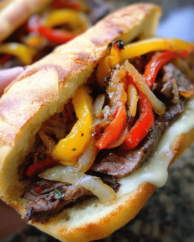 Fajita Philly Steak Sandwich