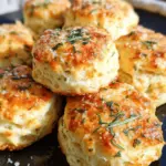 Garlic Butter Parmesan Herb Biscuits Recipe