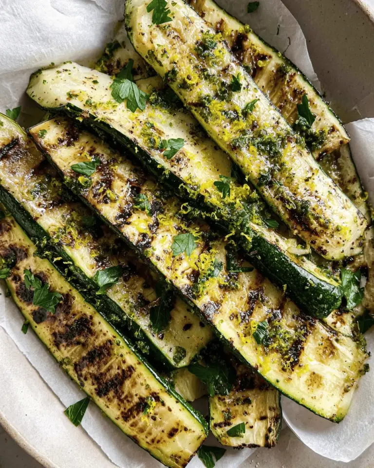 Grilled Zucchini