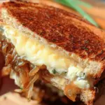 Gruyere and Caramelized Onion Grilled Cheese
