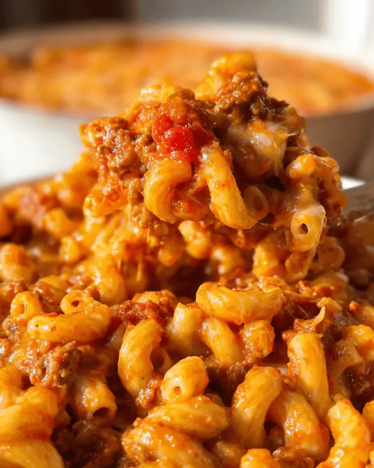 Homemade Beefaroni