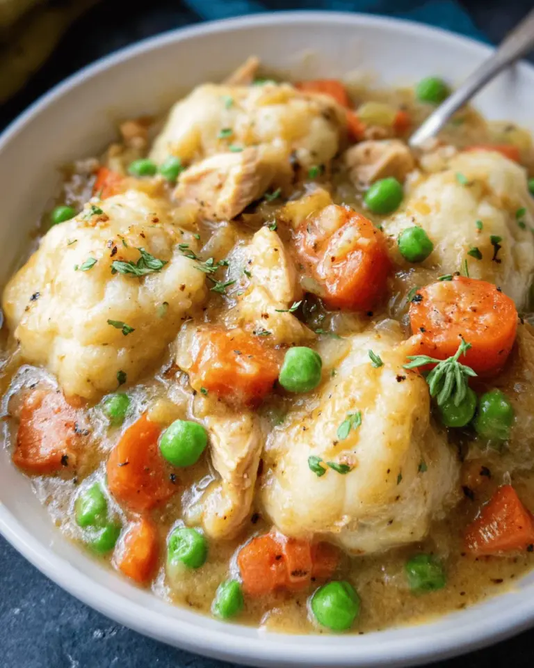 Instant Pot Chicken and Dumplings