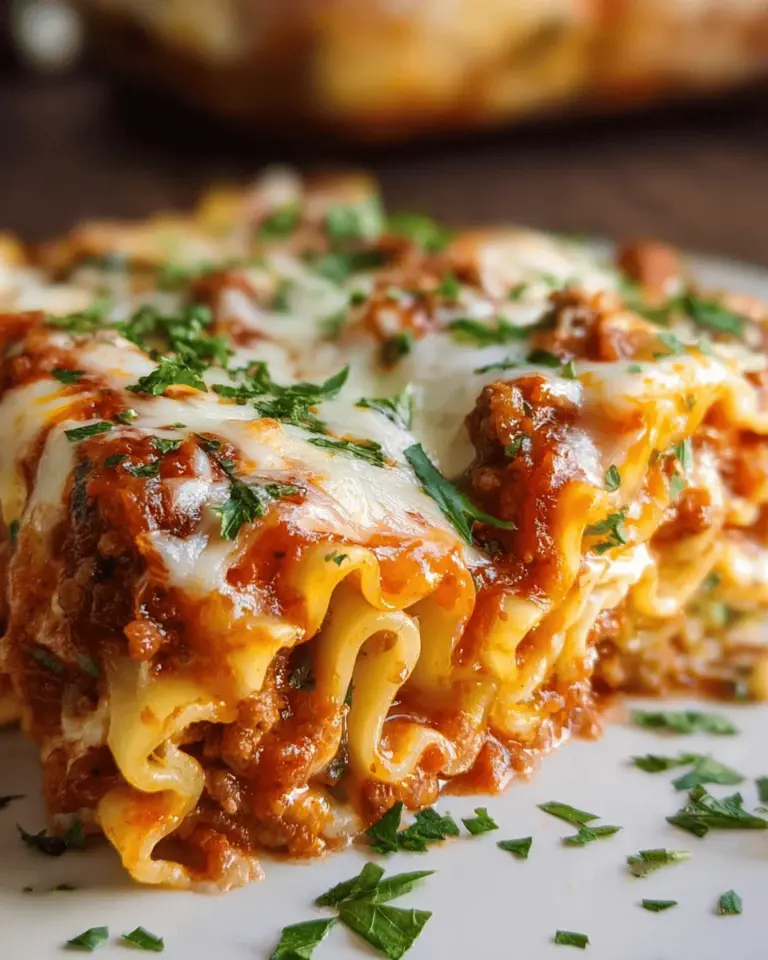 Lasagna Roll Ups Recipe (VIDEO)