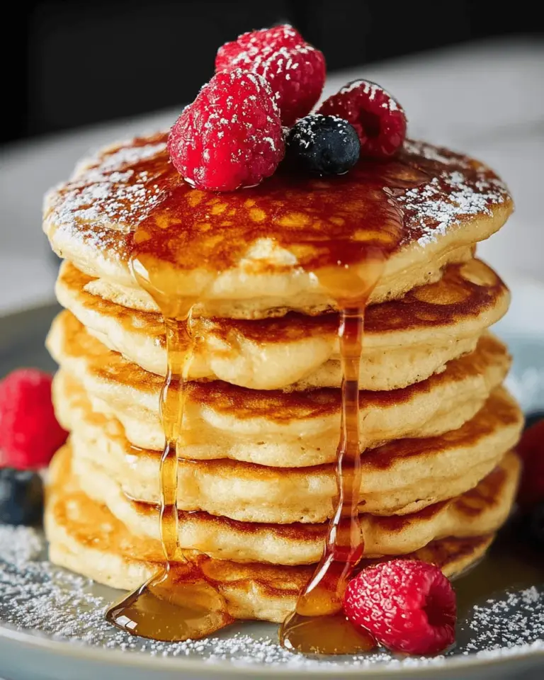 Oat Flour Pancakes