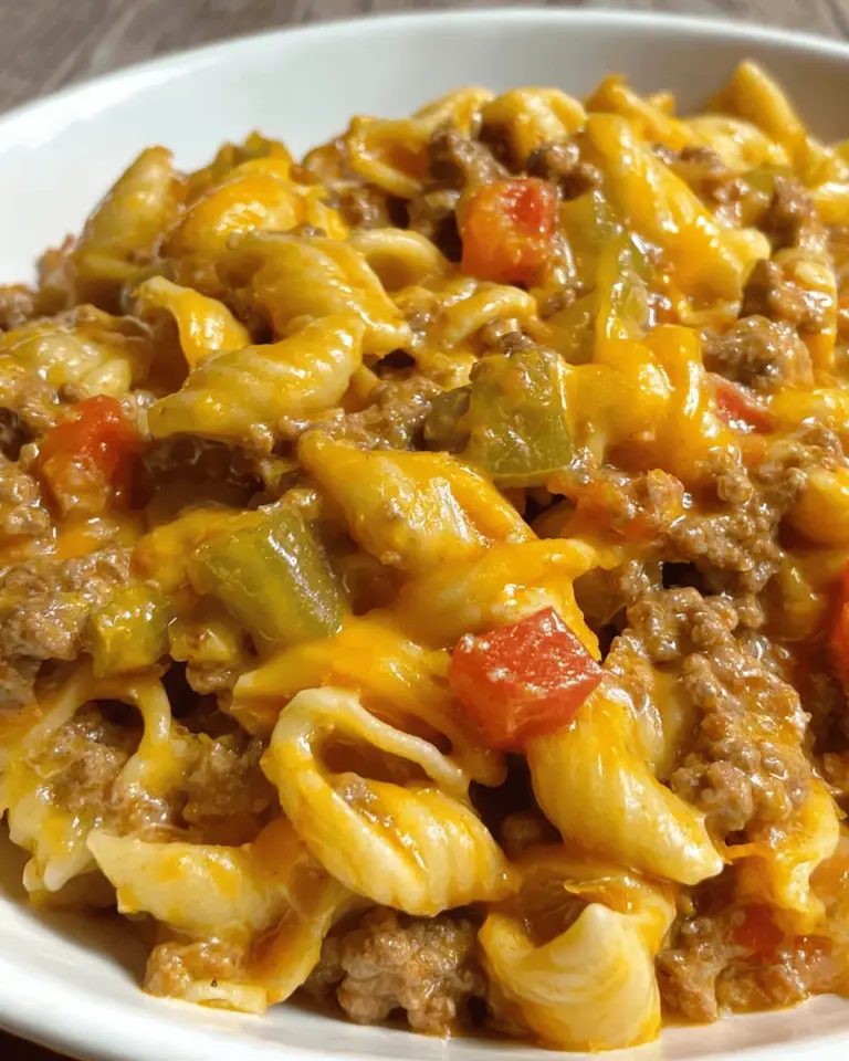 One Pot Cheesy Taco Mac