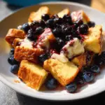 Overnight Blueberry French Toast