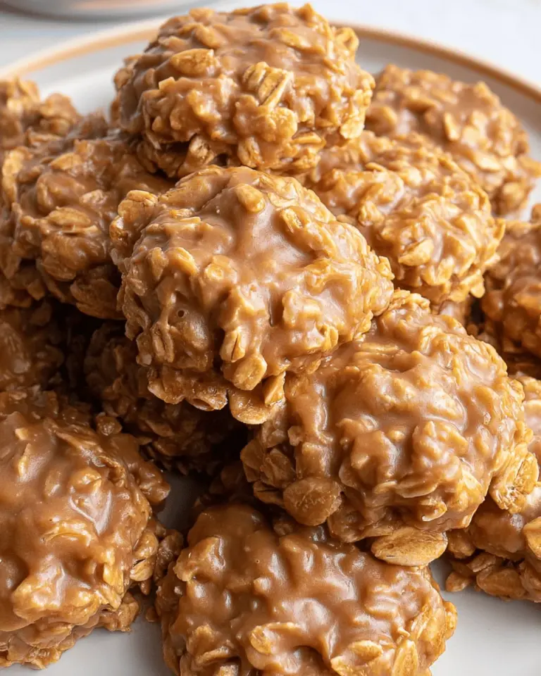 Peanut Butter No Bake Cookie Recipe