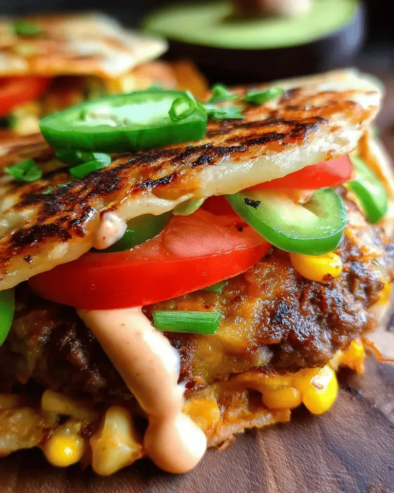 Quesadilla Burger Recipe