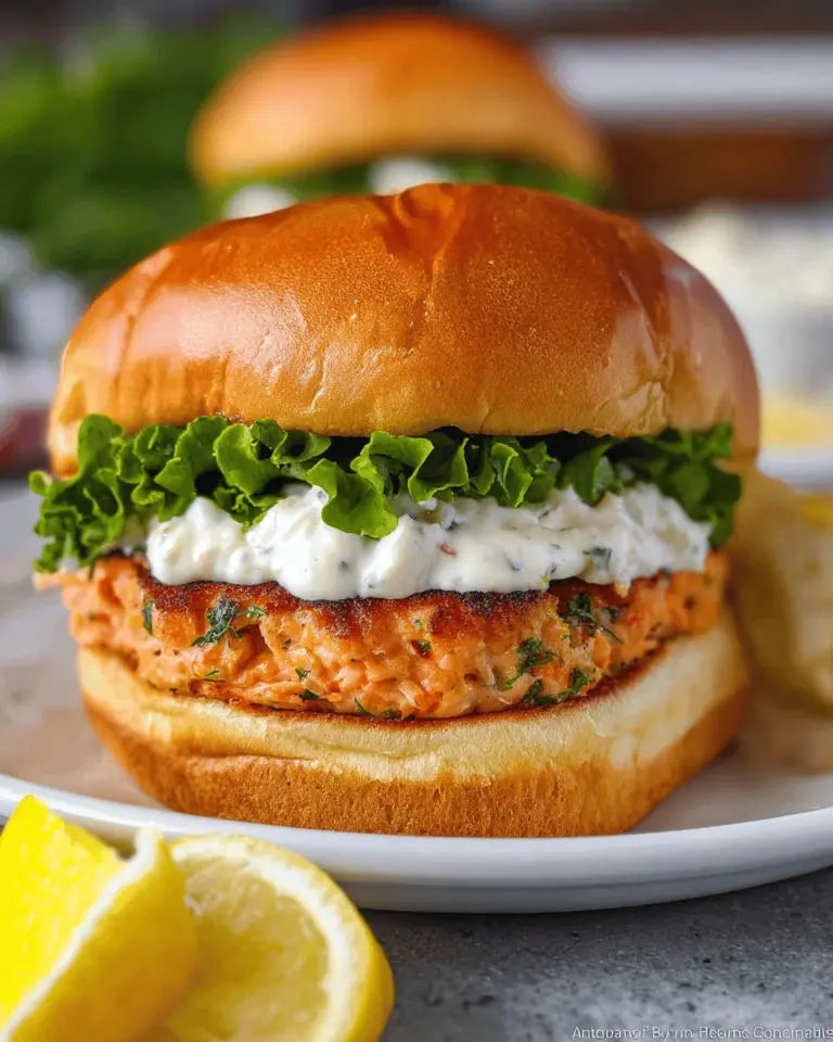 Salmon Burgers