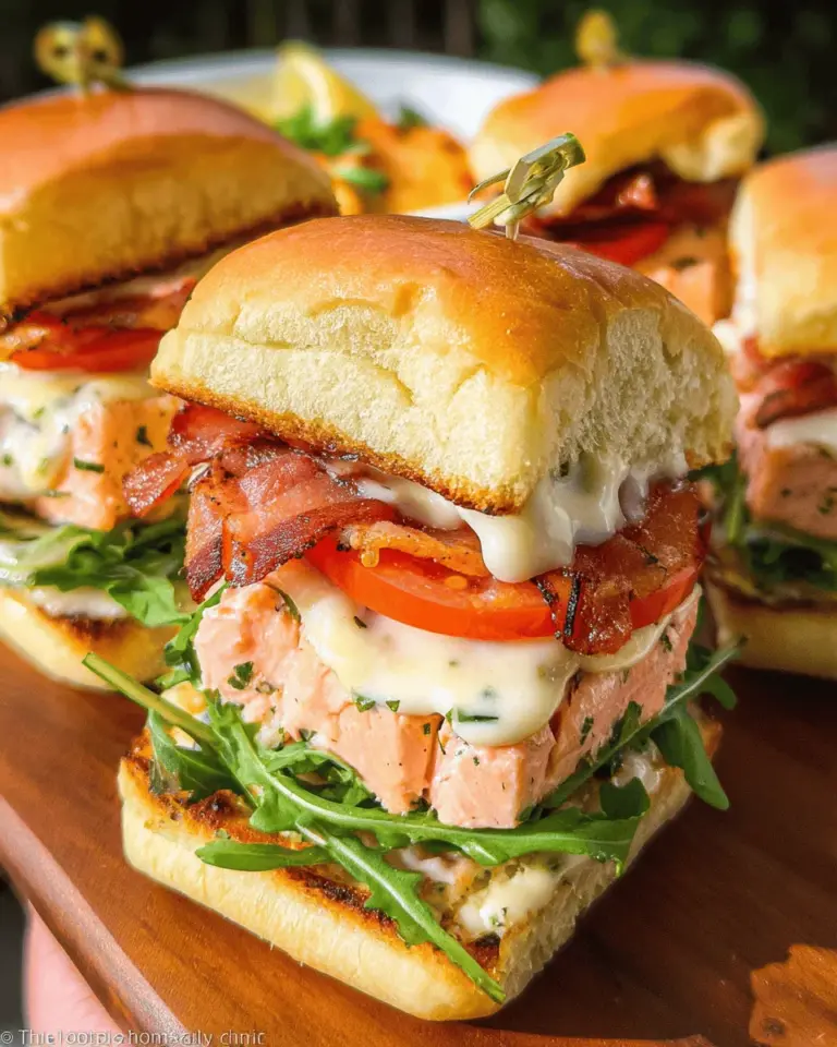 Salmon Sliders