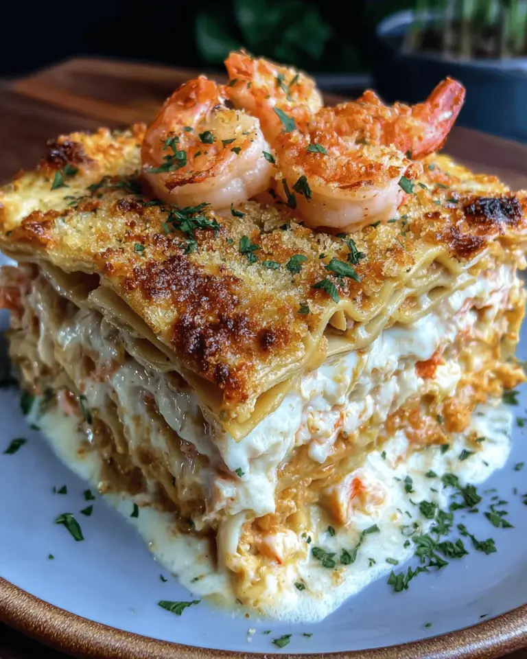 Seafood Lasagna