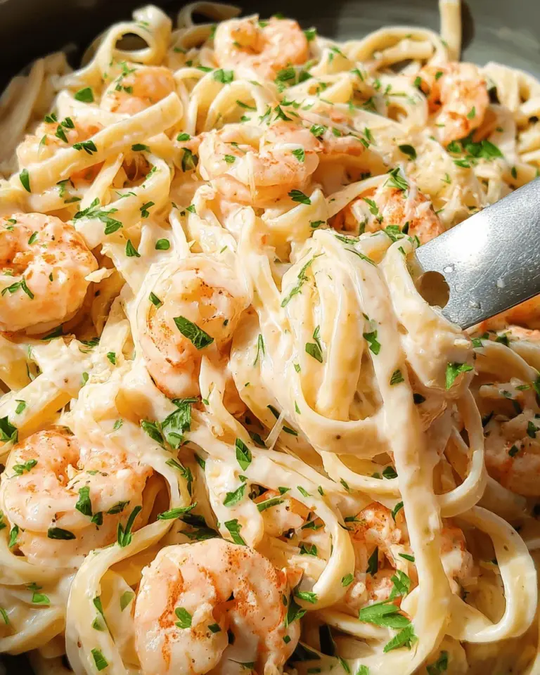 Shrimp Pasta Alfredo