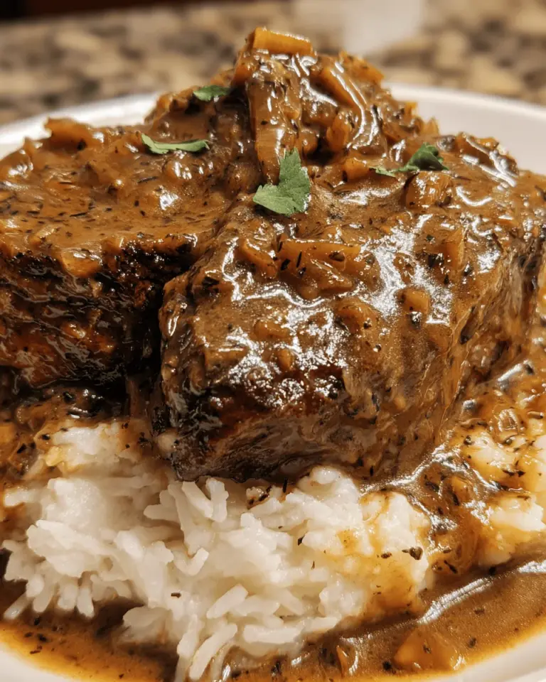 Smothered Steak and Gravy