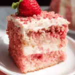 Strawberry Crunch Cake