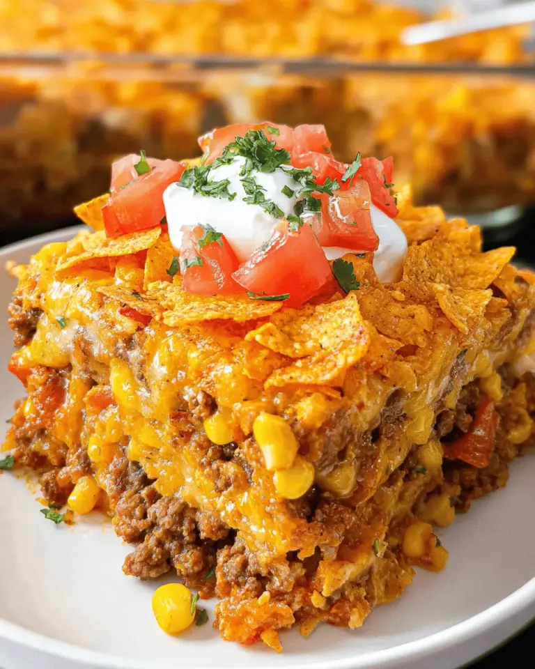 Taco Doritos Casserole